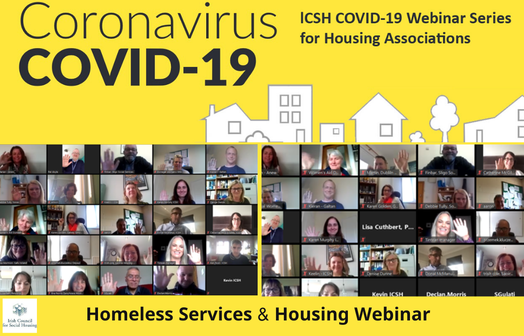 ICSH homeless services COVID-19
webinar banner image