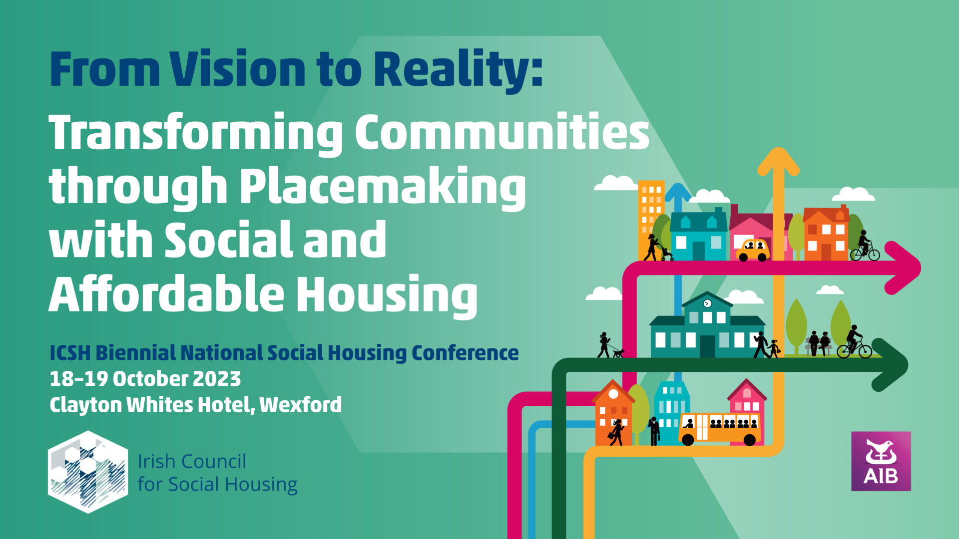 ICSH National Social Housing Conference 2023 supported by AIB Irish