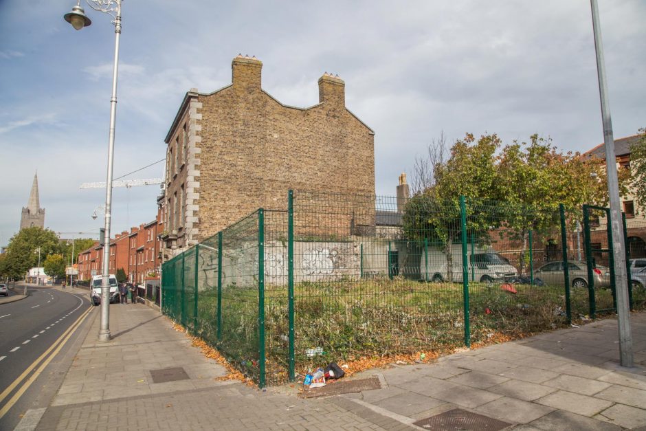 New Street South - Grounds before the project